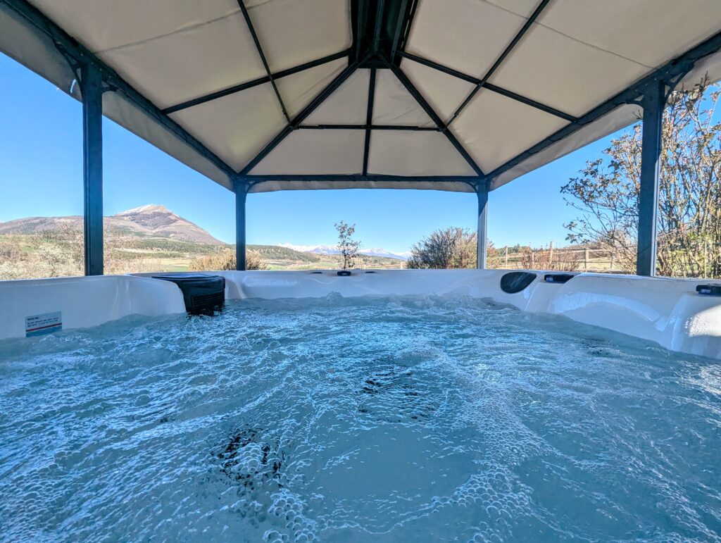 Sauna du Domaine Le Clos des Biches à Manteyer