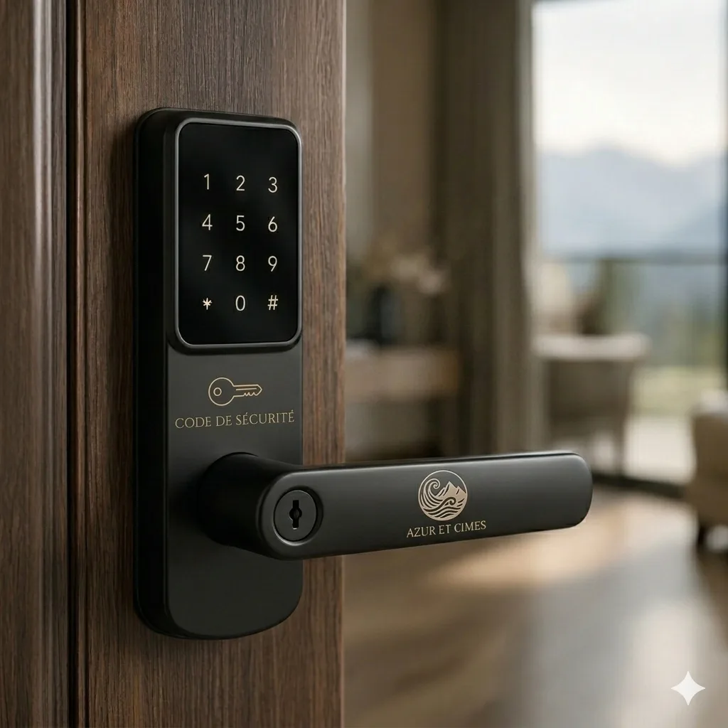 Arrivée autonome avec boîte à clé ou serrure connectée