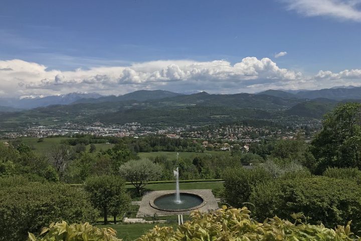 La vallée de Gap vue depuis le domaine de Charance